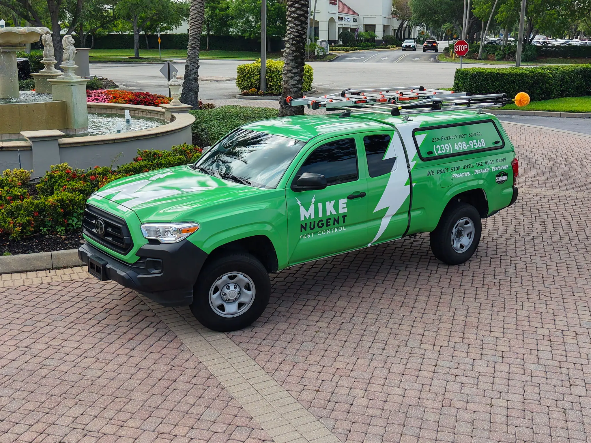 Mike Nugent Pest Control Truck (Green)