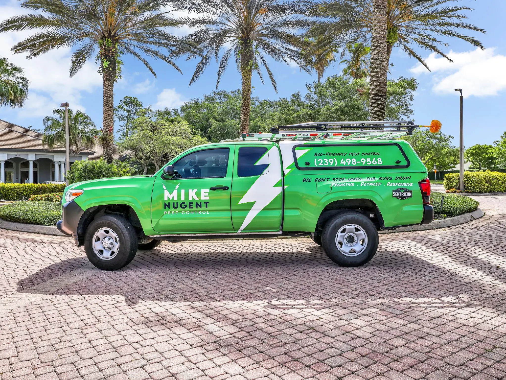 Mike Nugent Pest Control Truck (Green)