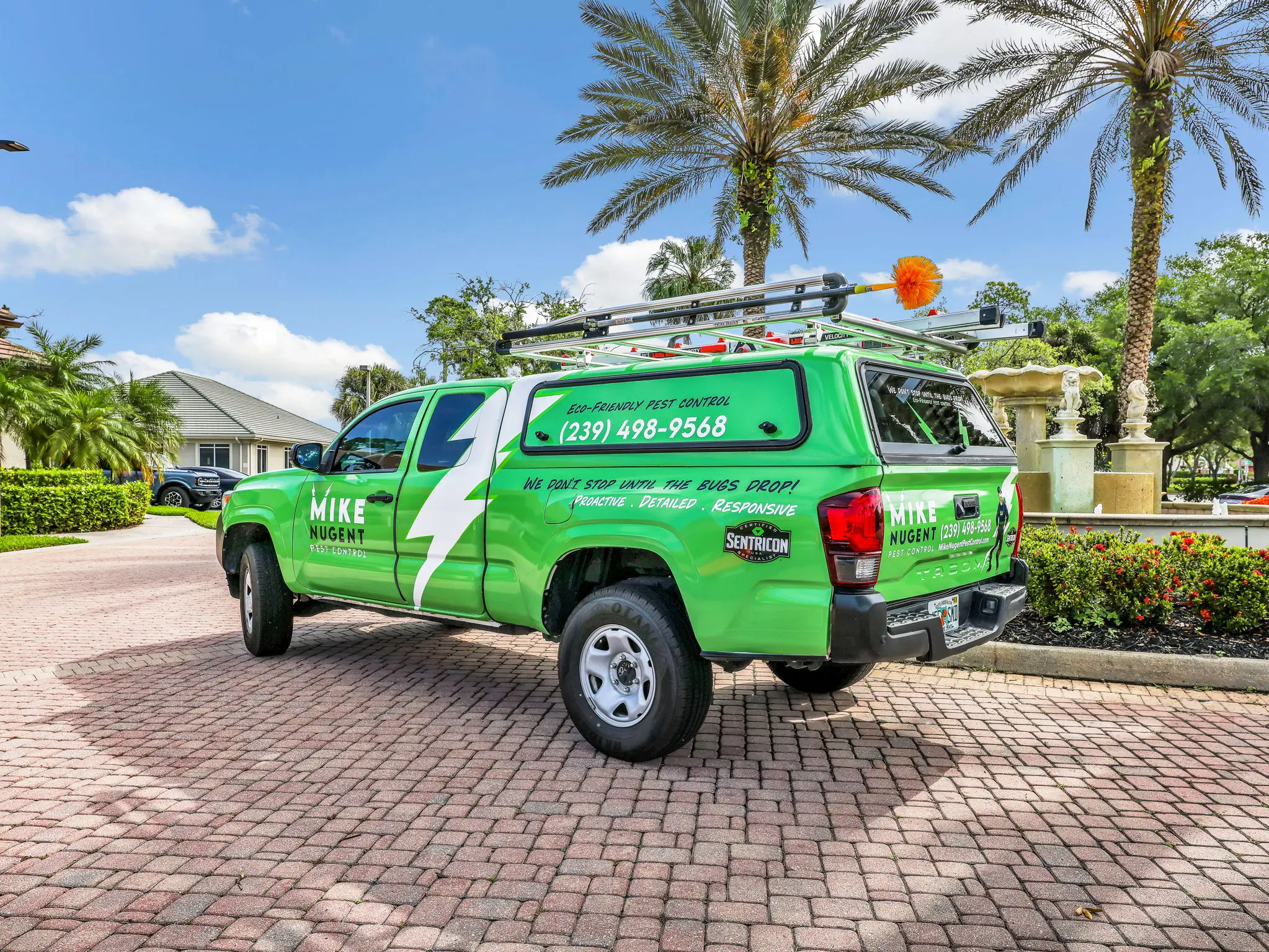 Mike Nugent Pest Control Truck (Green)